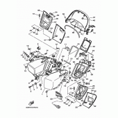 Схема узла: Облицовочные элементы Yamaha YP250 Majesty