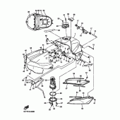 Схема вузла: Паливний бак Yamaha YZF-R1 R1 RaceBase