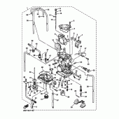 Схема вузла: Карбюратор Yamaha YZ250 YZ250F