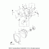 Схема вузла: Фара Yamaha XVS1300 V-Star