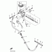 Схема узла: Front master cylinder 2 Yamaha XJR1200