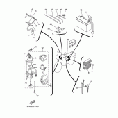 Схема вузла: Електроустаткування 1 Yamaha XT660 XT660X