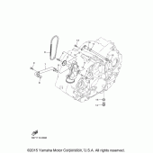 Схема узла: Масляный насос Yamaha XVS950 V-Star Tourer