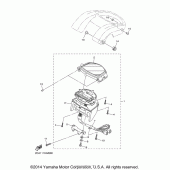Схема вузла: Панель приборов Yamaha XVS1300 V-Star Deluxe