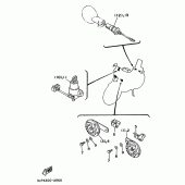 Схема узла: Опция (ELECTRICAL) Yamaha XV1100 Virago