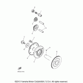 Схема вузла: Привід стартера Yamaha YZF600R Thundercat