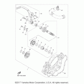 Схема вузла: Parts Option Kick Starter Yamaha YZ450F YZ450FX