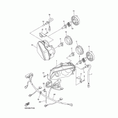 Схема узла: Фара Yamaha YZF-R1 R1