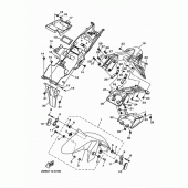 Схема узла: Крыло Yamaha YZF-R3