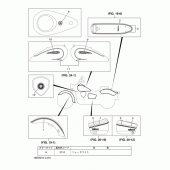 Схема вузла: Графіка та Емблема Yamaha XVS250 Drag Star