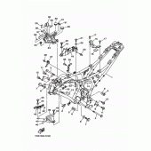 Схема узла: Рама Yamaha MT07/ MTT690 MT-07