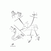 Схема вузла: Електроустаткування 2 Yamaha XP500 T-MAX