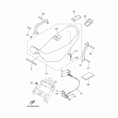 Схема узла: Сиденье Yamaha XT660 XT660X