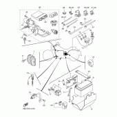 Схема вузла: Електроустаткування 1 Yamaha XVS400 Drag Star Classic