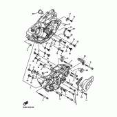 Схема вузла: Картер двигуна Yamaha WR250 WR250F