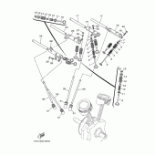 Схема вузла: Клапан Yamaha MT01 MT-01