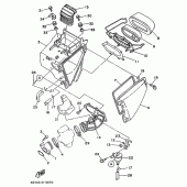 Схема узла: Впускная система Yamaha TT250R TT-R