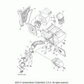 Схема вузла: Впускна система Yamaha TTR125 TT-R125