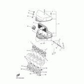 Схема вузла: Впускна система Yamaha YZF-R1 R1