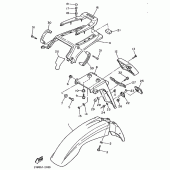 Схема узла: Крыло Yamaha XT600 XT600