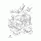 Схема узла: Рама Yamaha XV1700 Road Star Warrior