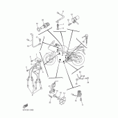 Схема узла: Электрооборудование 1 Yamaha FZ6 FZ6 FAZER S2