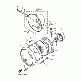 Схема вузла: Фара Yamaha XVS650 Drag Star Silverado
