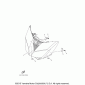 Схема вузла: Фара Yamaha FJ09 FJ-09