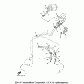 Схема узла: Система индукции воздуха Yamaha VMX17 V-MAX