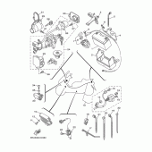 Схема вузла: Електроустаткування 1 Yamaha YP400 Majesty