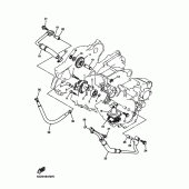 Схема вузла: Масляний насос Yamaha YZ250 YZ250F