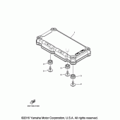 Схема узла: Панель приборов Yamaha FJ09 FJ-09
