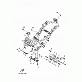 Схема вузла: Рама Yamaha YP250 X-MAX