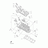 Схема вузла: Циліндр Yamaha YZF-R1 R1