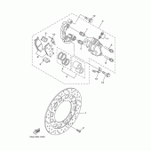 Схема узла: Передний тормоз Yamaha XP500 T-MAX