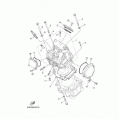 Схема узла: Головка цилиндра Yamaha XT660