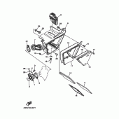 Схема вузла: Впускна система Yamaha XT225 XT225