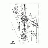 Схема вузла: Карбюратор Yamaha TTR230 TT-R230