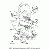 Схема вузла: Впускна система Yamaha XV1900 Raider