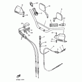 Схема вузла: Кермо та Тросики Yamaha XTZ660 Tenere