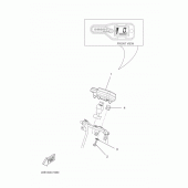 Схема вузла: Панель приладів Yamaha WR125 WR125R