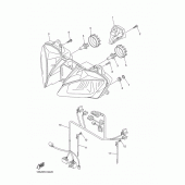 Схема вузла: Фара Yamaha YZF-R6/YZF600 R6 RaceBase