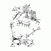 Схема вузла: Радіатор та шланг Yamaha YP400 Grand Majesty