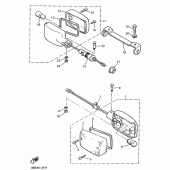 Схема узла: Поворотники Yamaha XJ900 Diversion