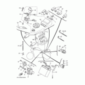 Схема вузла: Електроустаткування 2 Yamaha MT01 MT-01