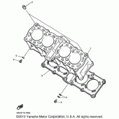 Схема узла: Цилиндр Yamaha YZF600R Thundercat