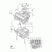 Схема узла: Картер двигателя Yamaha XJ6 XJ6-N (Naked, ABS)
