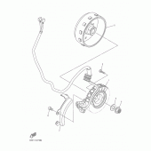 Схема вузла: Генератор Yamaha YZ250 YZ250FX