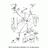Схема вузла: Електроустаткування 1 Yamaha TTR110 TT-R110
