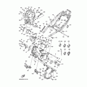 Схема вузла: Рама Yamaha XP500 T-MAX